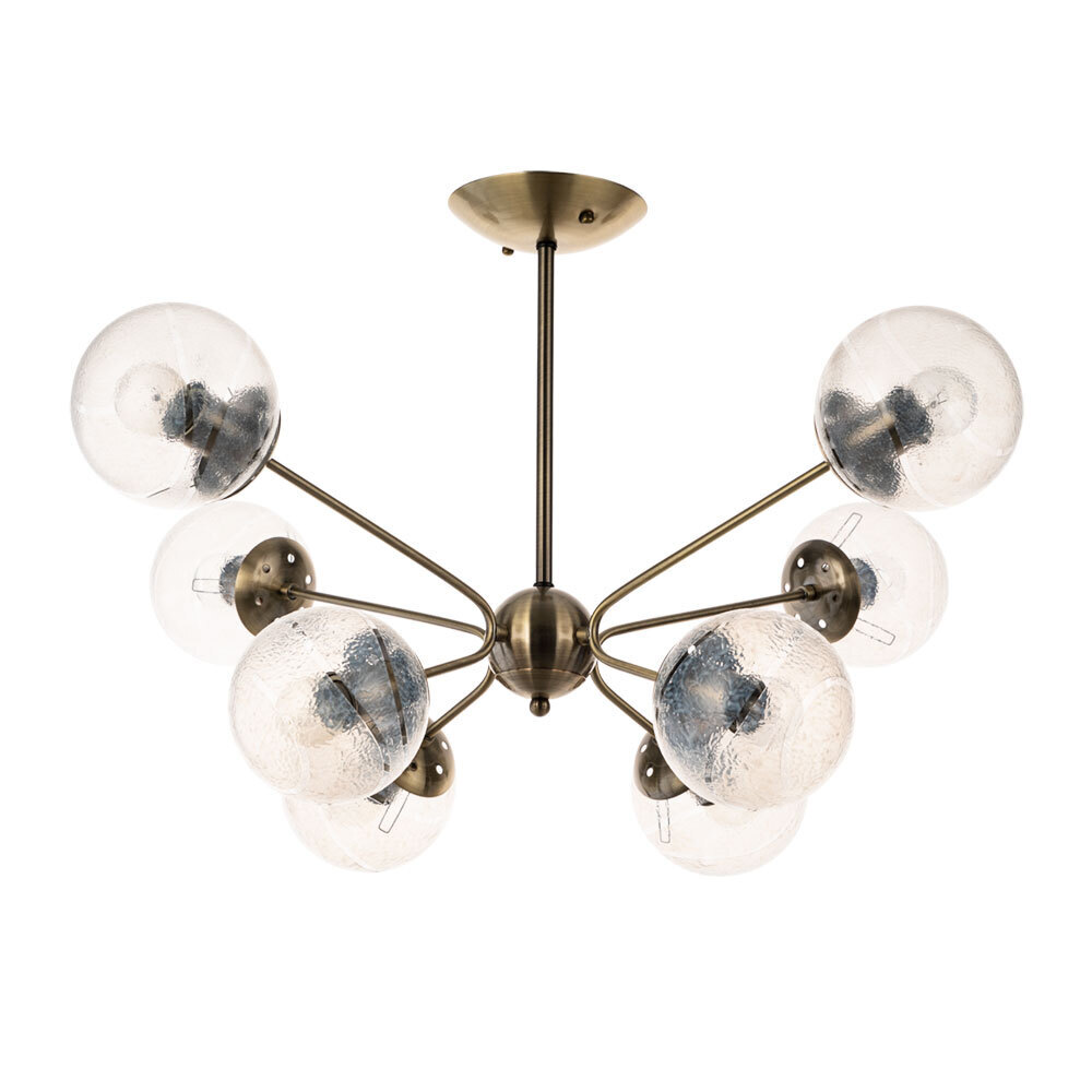 Люстра потолочная Arte Lamp Meissa E27 320 Вт 18 кв.м (A4164PL-8AB)